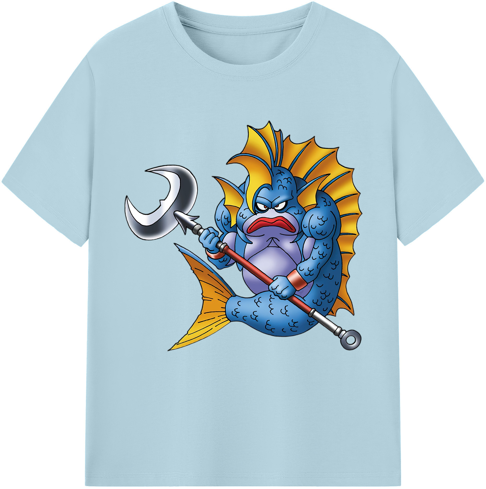 （画像用） ドラゴンクエスト Doragon Kuesuto Dragon Quest 綿100％半袖Tシャツ（フロントプリント）